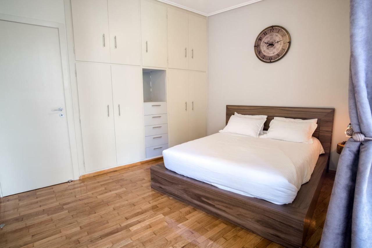 Comfy Apartment Of 104 M² Near Metro! Athén Kültér fotó